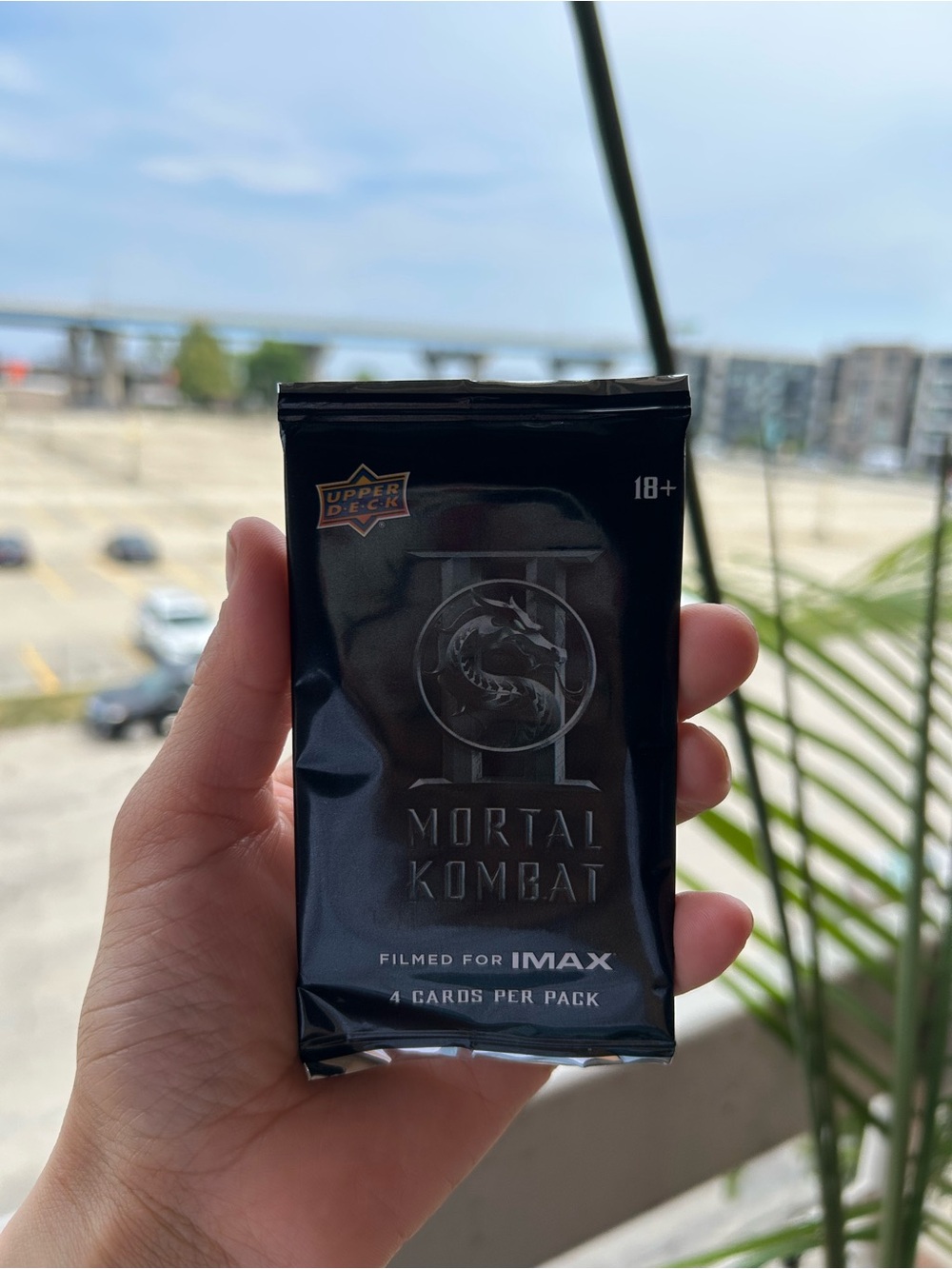 Mortal Kombat II Trading Card Pack - Black